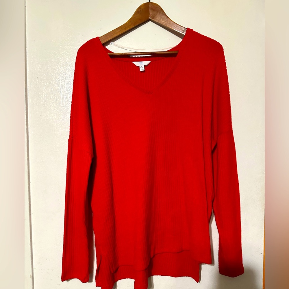Red long sleeve